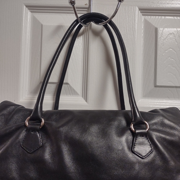 Prada Authentic  Leather Shoulder Bag - Picture 11 of 16